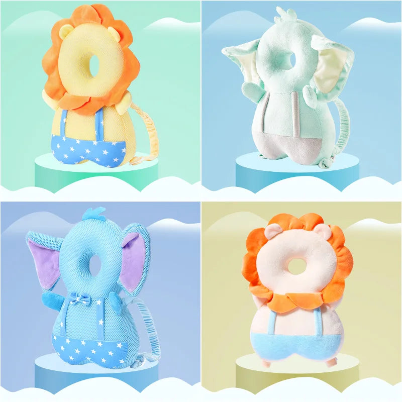 Baby Head Protector Backpack Pillows for Newborn Baby Protection Cartoon Infant Anti-Fall Pillow Toddler Baby Health