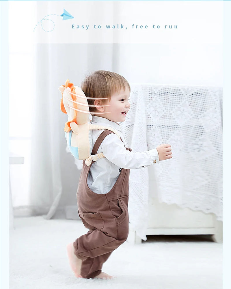 Baby Head Protector Backpack Pillows for Newborn Baby Protection Cartoon Infant Anti-Fall Pillow Toddler Baby Health